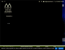 Tablet Screenshot of maribelhotel.it